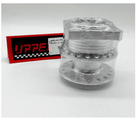 FU78-ดุมย่อ WAVE 110i ย่อ งานสนาม หลังดิส UPPER SPEED สีเงิน เฉพาะ ดุมหน้า 4รู เวฟ ย่องานสนาม หลังดิส (ไม่สามารถใช้กับดั้ม)